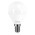 LED лампа MAXUS G45 F 4W теплый свет E14 (1-LED-5411)